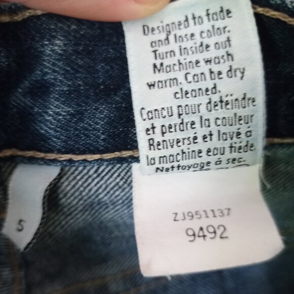 Calvin Klein Vintage Straight Leg Jeans - Picture 4 of 7